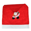 2020 Christmas Decoration Chair Covers Dining Seat Santa Claus Home Party NewS3C