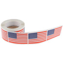 250Pcs/roll American Flag Stickers crapbooking for USA decoration lab uaTEUS