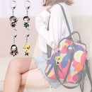 4pcs Cartoon Anime Keychain Pendant Keyring Halloween Christmas Child Gift