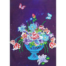 5D DIY Special Shaped Diamond Painting Flowers Pattern Embroidery Ornaments