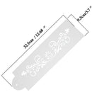 Lace Flower Border Edge Cake Stencil Decor Sugarcraft Fondant Baking Tool BX