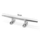 6in Stainless Steel Heavy Duty Boat Dock Deck Rope Cleat Marine Bollard