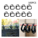 100Pcs Practical Shading Net Greenhouse Holder Hook Decoration Supplies Sunshade