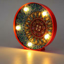 DIY Special Full Drill LED Diamond Painting Light Sun Cross Stitch Lamps
