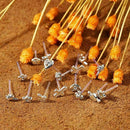 18 Pairs/Set Cute Women Stud Earring Heart Star Shape Jewelry Mini Met Gift L0C5