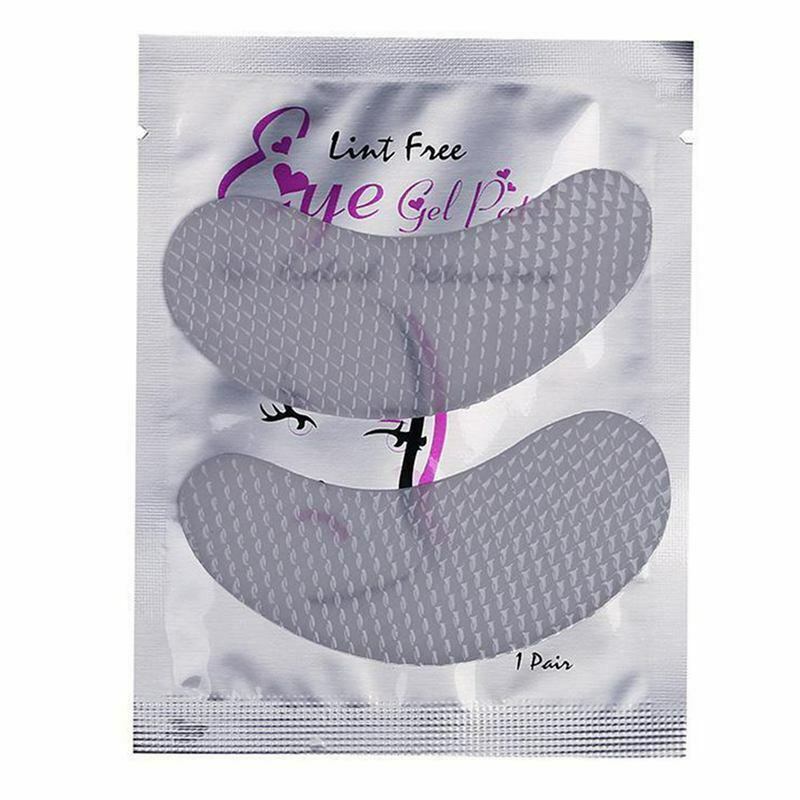50 Pairs Eyelash Extension Under Gel Eye Pads Non-woven Patches Make-Up U5X4
