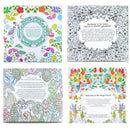 Colouring Book (Large Anti-Stress Art Therapy Relaxing Craft) EnchantedForest-AU