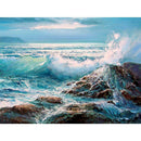 5D DIY Full Drill Diamond Painting Wide Sea Cross Stitch Embroidery Mosaic A