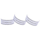 Reusable Makeup Brow Measure Eyebrow Guide Ruler Permanent Too&+