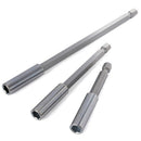 3pcs Magnetic Bit Holder Extensions 75 100 150mm Change 1/4 inch Hex Shank