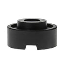 Rubber Slotted Floor Black Jack Pad Frame Rail Adapter For Pinch Weld Side Pad