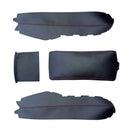 Leather Car Console Armrest Box Sleeve Cover Pad Center Storage Box Cover C K1S3