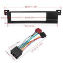 1 Din Car Radio Stereo Facia Adaptor DVD Panel Fitting Kit for BMW E46 1999 C4B2