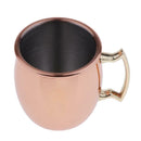 Small Moscow Mule Copper Mugs- Handcrafted Heavy Mug Cups with Double Walled -
