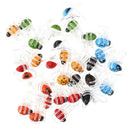 30x Ladybug Orchid Clips Plant Stem Stalks Vines Grow