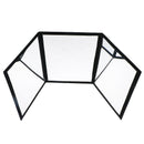 3-Way Mirror for Practice Poker Coin Technique Card Pad Magic Props Accessor Gw