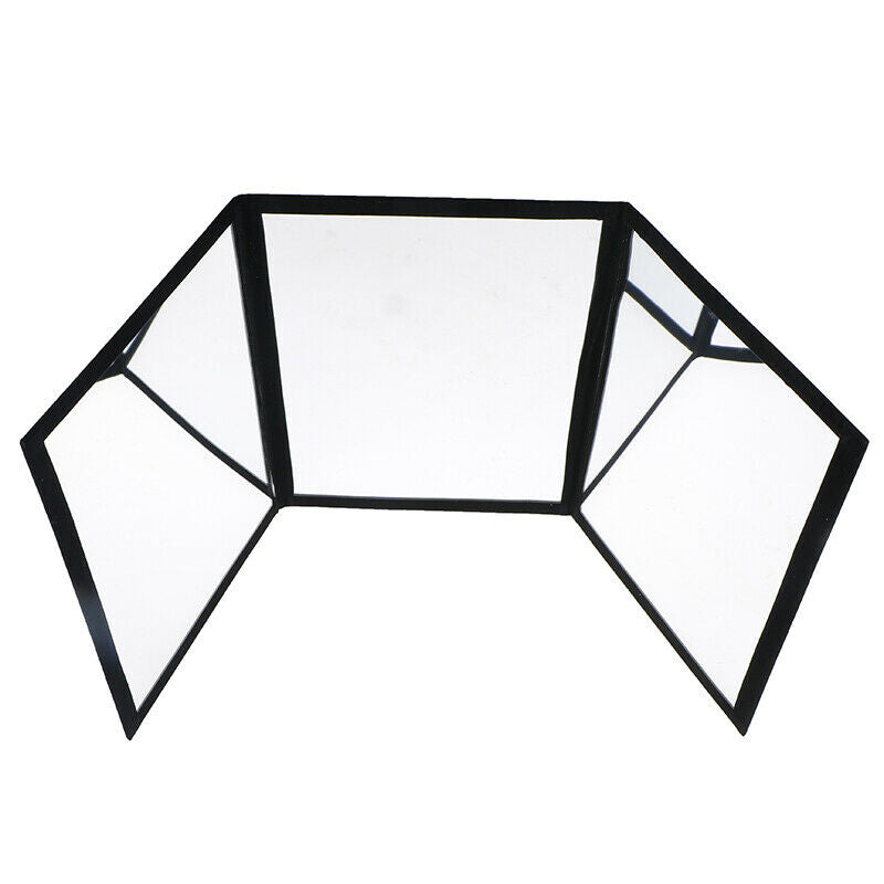 3-Way Mirror for Practice Poker Coin Technique Card Pad Magic Props Accessor Gw