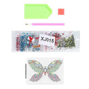 DIY Butterfly Special Shaped Diamond Painting Mini Makeup Mirror (XJ015)
