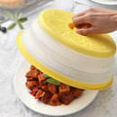 Foldable Microwave Sieve Plastic Splash-proof Food Cover Keep Food Fresh Tools