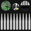 10Pcs 900M-T-B Lead-free Solder Iron Tips for Hakko Soldering Rework Station