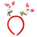 6packs Santa Claus Dear Headband Christmas Hair Bands Party Hair Accessories