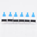 20pcs 7*7mm PCB 6 Pin Push Tactile Power Micro Switch Self Lock On/Off FT
