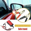 12V Electronic Automotive Relay Tester For Cars Auto Battery smoothlgset I4K9