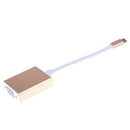 USB3.1 Type C to VGA Adapter Cable USB-C To VGA Video Transfer for Macbook