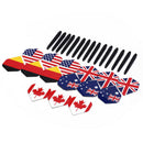 15pcs nylon dart shafts and 15pcs nice pattern darts flights dart accessories FT