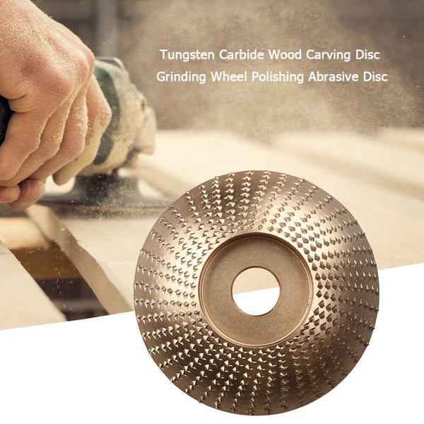 Tungsten Carbide Wood Carving Disc Grinding Wheel Polishing Abrasive Disc A#S