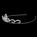 Wedding Party Bridal Tiara Children Crown Headband Clear Rhinestone