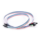 Case desktop ATX power on switch cable reset with HDD LED light for computer Kw