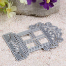 Metal Retro Window Cutting Dies Stencil For DIY Scrapbook Album Photo Card Decor