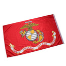 3' X 5' US MARINE CORPS RED polyester flag with grommets Banner Sign Display Kw