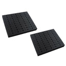 2Pack Router Bits Storage Tray 11x13 Inches for 110 Bits 60x 1/4" + 50x 1/2"