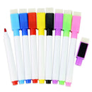 8X Whiteboard Marker Pen White Board Erasable Dry-Erase Mark Sign Bullet Tip Ink