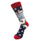 5x Mens Casual Cotton Stockings Breathable Crew Socks Bright Colors Hosiery