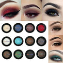 Phoera 12 Colors Natural Matte Eye Shadow Waterproof Palette Pigment Nude E