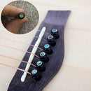 Acoustic Guitar String Nail Peg 6pcs Ebony Guitar Bridge Pin with Puller Remover