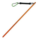 2Pcs Aluminum Scuba Diving Pointer Stick/Tank Banger with Carabiner Whistle