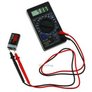 SN9F DT-838 LCD Digital Multimeter AC/DC 750/1000V Amp Volt Ohm Tem Tester Black