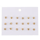 9 Pairs Small Multiple Animal Ladybug Stud Earrings Set For Girls Kids