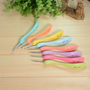 8X Multicolour Aluminum Crochet Weave Craft Yarn Hook Knitting Needle S GTX