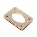 DIY Rectangle Shape Clasp Turn Lock Twist Locks Leather Handbag Crossbody Bag