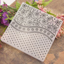 flowers Embossing folders Plastic Embossing Folder For Scrapbooking DIY card OZ