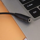 Headset Cable 3.5mm 2.5mm to RJ9 Jack Adapter Convertor PC Headset Telephone