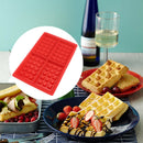5-Cavity Waffles Cake Chocolate Pan Silicone Mold Baking Flower Mould  gweg