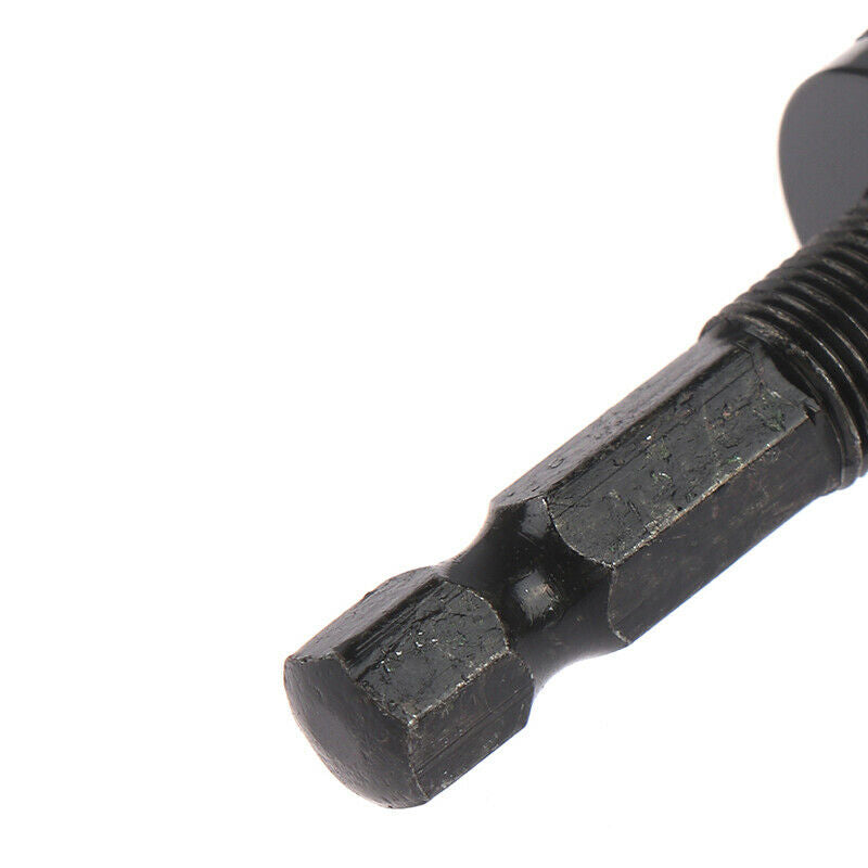 0.3-3.6mm Keyless Drill Chuck Screwdriver Impact Driver Adaptor 1/4" Sh Bj