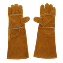 1 pair Professional Gloves Anti Bite with Long Sleeve Lizard Reptile Protective