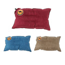 Self Inflating Camping Pillow Travel Air Cushion Neck Lumbar Support Red